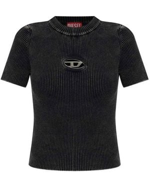 DIESEL M-Anchor-A-Ss Sweater - Black
