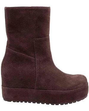 Paloma Barceló Disa Track Suede Ankle Boot - Brown