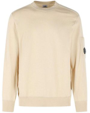 C.P. Company Cotton Jumper - Natural