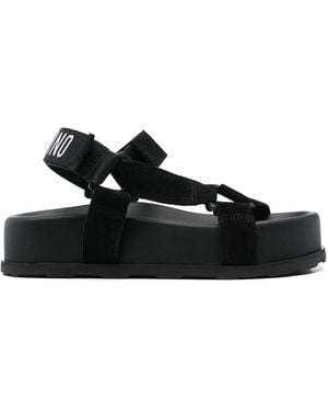 シューズ・サンダルその他 MOSCHINO COUTURE Woman Flat sandals Black MA28292G1IM18 000 17439123OG_14_f.jpg?impolicy=