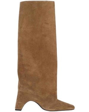 Coperni Bridge Boots - Brown