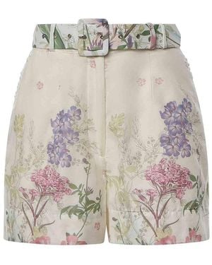 Charo Ruiz Pansy Cotton Shorts - Grey