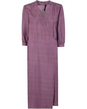 Laura Urbinati Twist Dress - Purple