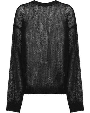 Ann Demeulemeester Joas Comfort Cotton Jumper - Black