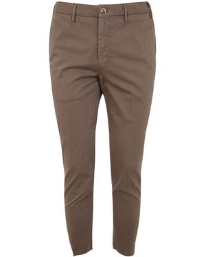 Incotex Cotton Short Trousers - Grey