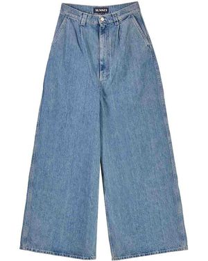 Sunnei Extra Over Trousers - Blue