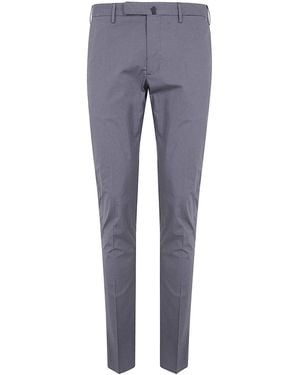Incotex Classic Chino Pants - Blue