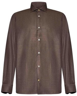 Franzese Collection Donald Trump Model Shirt - Brown