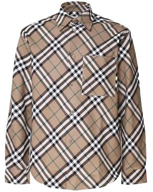 Burberry Camicia Vintage Check - Grigio
