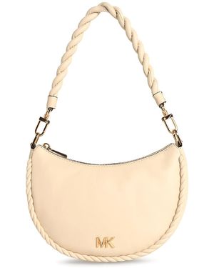 Michael Kors Kyla Leather Bag - Natural