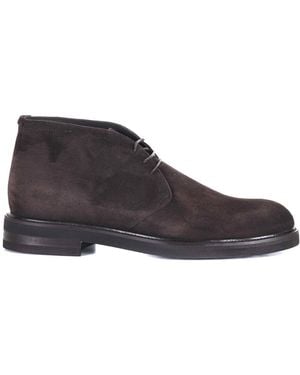 JEROLD WILTON Suede Ankle Boots - Brown