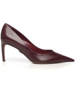 Dolce & Gabbana Devotion Leather Pumps - Brown