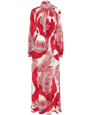 F.R.S For Restless Sleepers 'Astrea' Long Dress - Red