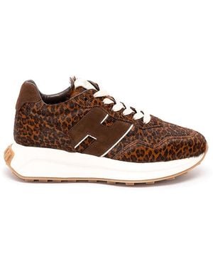 Hogan H641 Sneakers - Brown