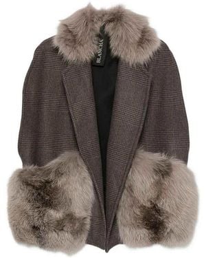 Blancha 'Prince Of Wales' Vest - Brown