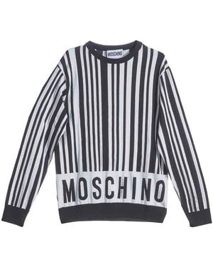 Moschino Heritage Barcode Jumper - Black