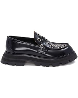 Alexander McQueen Loafers - Black