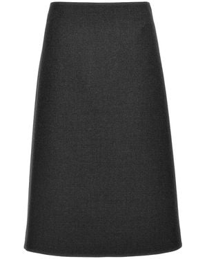 Jil Sander Midi Skirts - Black