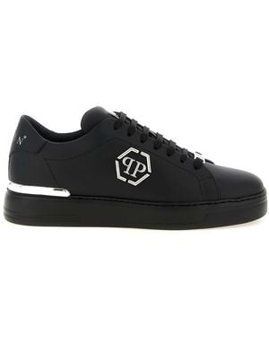 Philipp Plein Hexagon Trainers - Black
