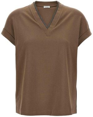 Brunello Cucinelli T-shirts for Women | Online Sale up to 49