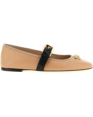 Versace Ballet Flats - White