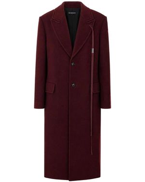 Ann Demeulemeester Aldina Coat - Purple