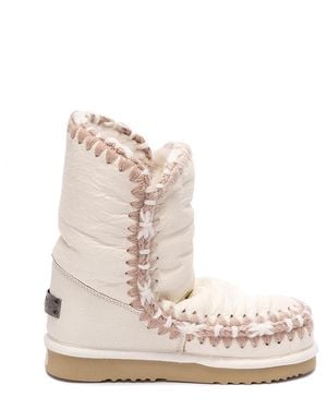 Mou 'Eskimo Overstitching 04' - Natural