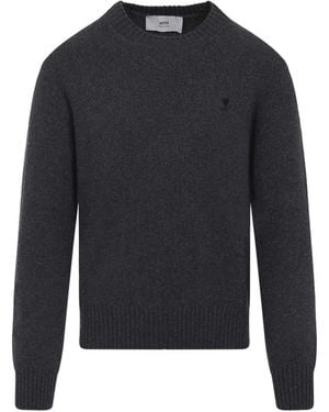 Ami Paris Adc Jumper - Blue