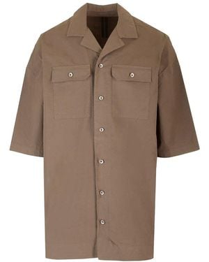 Rick Owens Magnum Tommy Shirt - Brown