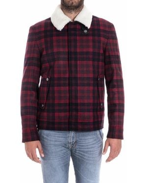 KARL LAGERFELD Wool Jacket - Red