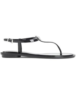 Mach & Mach Double Bow Sandals - Black