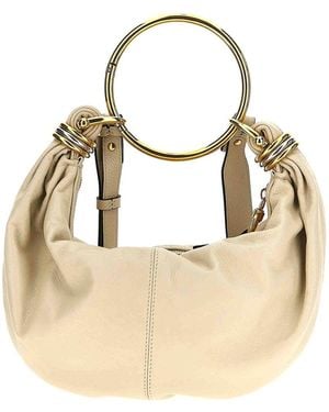 Chloé Bracelet Small Hobo Bag Handbag - Metallic