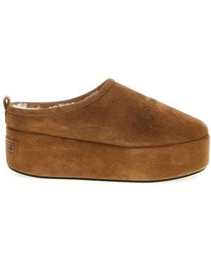 Balenciaga Alaska Soft Sabots - Brown