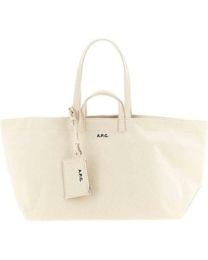 A.P.C. Large Shopping Bag - Natural