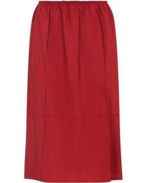 Carven Pull On Skirt - Red