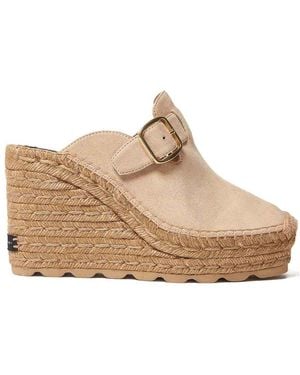 Stella McCartney Wedge Espadrilles - Natural