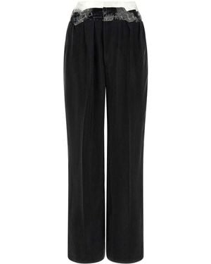 Maison Margiela Taped Trousers - Black