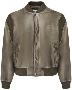 Loewe Bomber Jacket Lambskin Nappa - Green