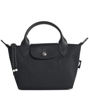 Longchamp Bag With 'Xs Le Pliage Energy' Handle - Black