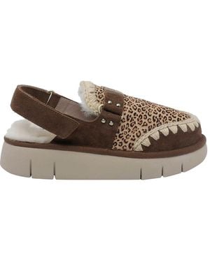 Mou Bounce Clog - Brown
