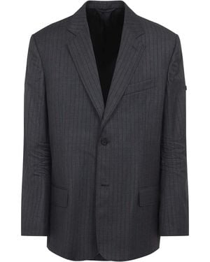 Balenciaga Wool Blazer - Black