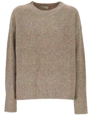 ELEH Crew-Neck Sweater - Brown