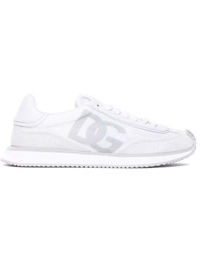 Dolce & Gabbana Logo Sneakers - White
