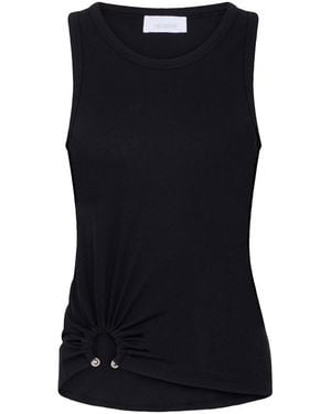 Rabanne Tee Shirt Rib 2X2 - Black
