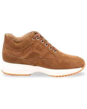 Hogan Interactive Sneakers - Brown