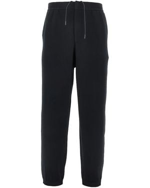 Emporio Armani Logo Joggers - Black