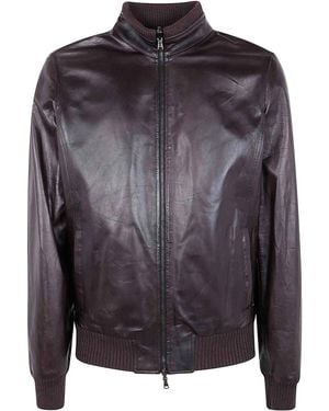 Barba Napoli Fox Reversible Jacket - Gray