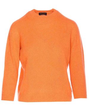 Roberto Collina Crewneck - Orange