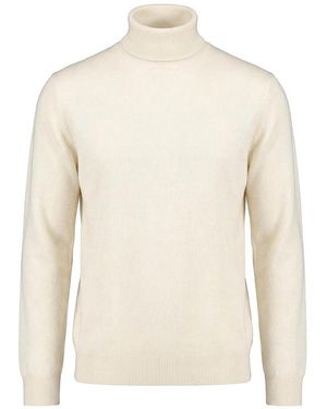 Drumohr Rollkragenpullover - Weiß