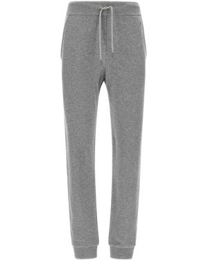 Balmain Cashmere Joggers - Grey